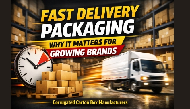 Corrugated Carton Box Manufacturers Offering Fast Delivery Services