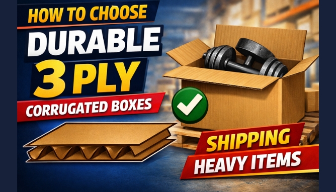 3 Ply Corrugated Boxes