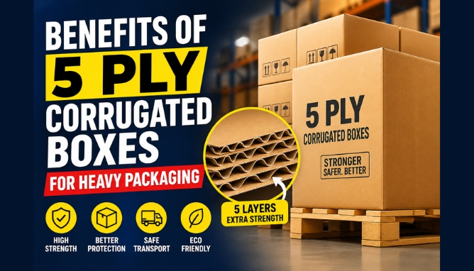 5 ply corrugated boxes